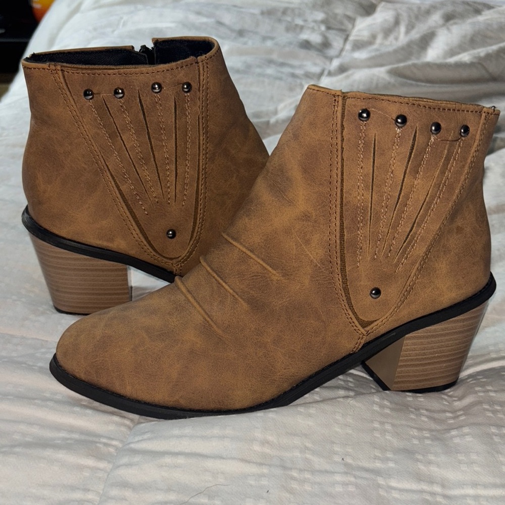 Brown Ankle Boots